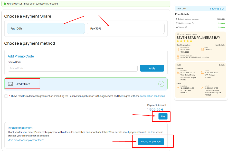 Buy a tour online: step-by-step instructions - picture 18