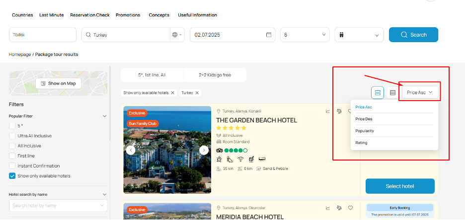 Buy a tour online: step-by-step instructions - picture 2
