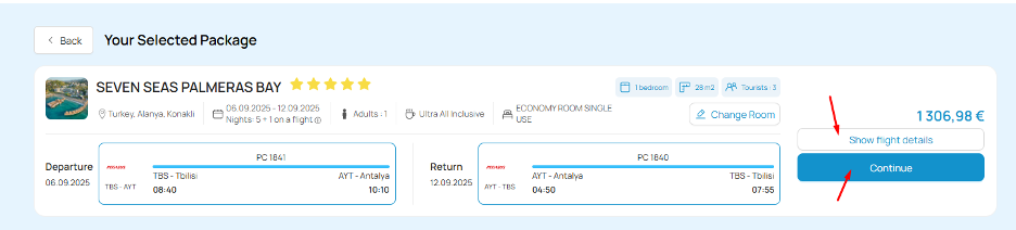 Buy a tour online: step-by-step instructions - picture 7