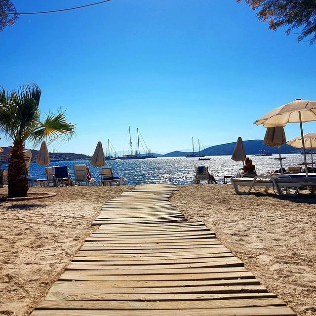 ბოდრუმის პლაჟები - Gümbet Beach