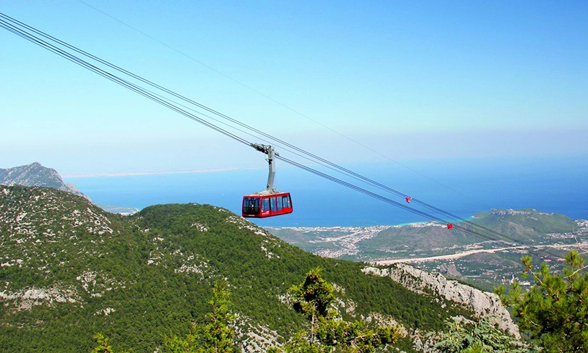 თაჰთალის მთა და Olympos Teleferik