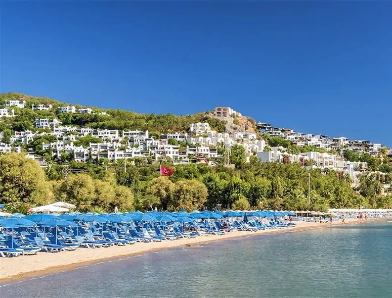 ბოდრუმის პლაჟები - Ortakent Beach